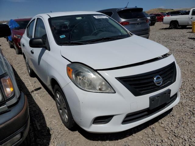 3N1CN7APXCL927679 - 2012 NISSAN VERSA S WHITE photo 4