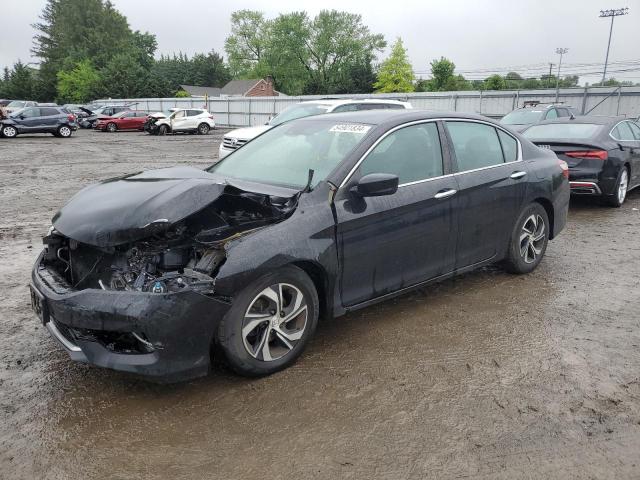 1HGCR2F49HA216459 - 2017 HONDA ACCORD LX BLACK photo 1