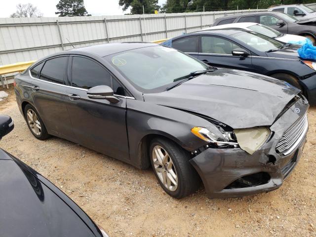 3FA6P0H71GR345240 - 2016 FORD FUSION SE GRAY photo 4