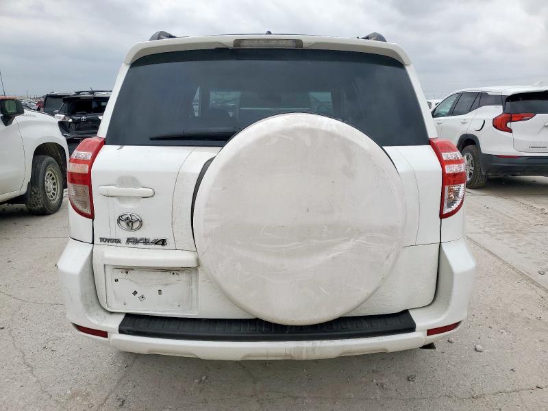 2T3ZF4DV2AW022159 - 2010 TOYOTA RAV4 WHITE photo 6