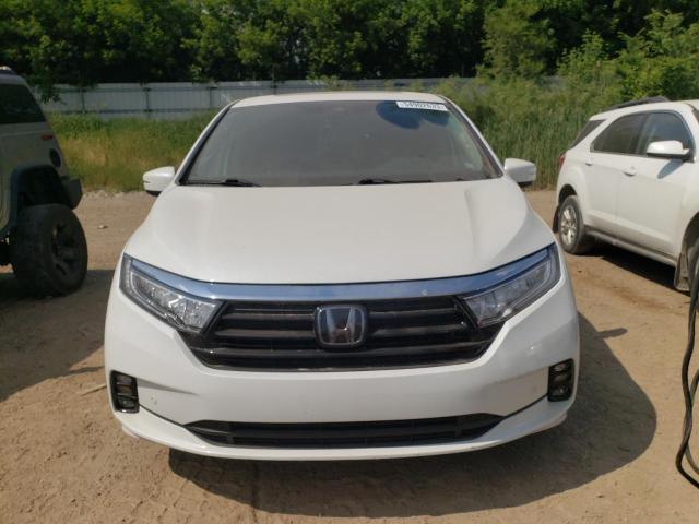 5FNRL6H83MB027812 - 2021 HONDA ODYSSEY TOURING WHITE photo 5