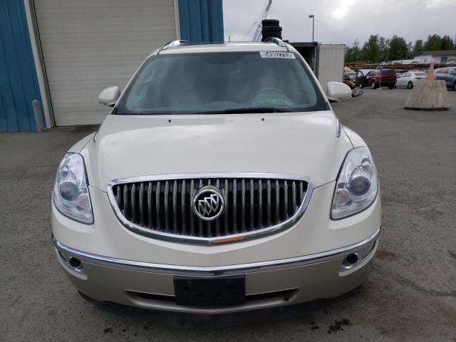 5GAKVDED3CJ157129 - 2012 BUICK ENCLAVE CREAM photo 5