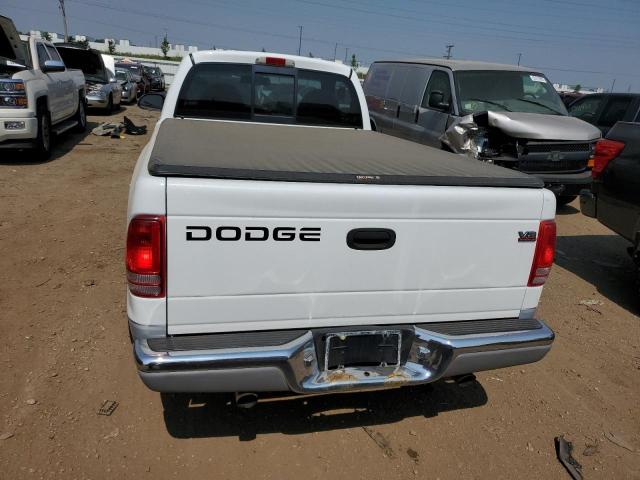 1B7FL26Y2XS271909 - 1999 DODGE DAKOTA WHITE photo 6