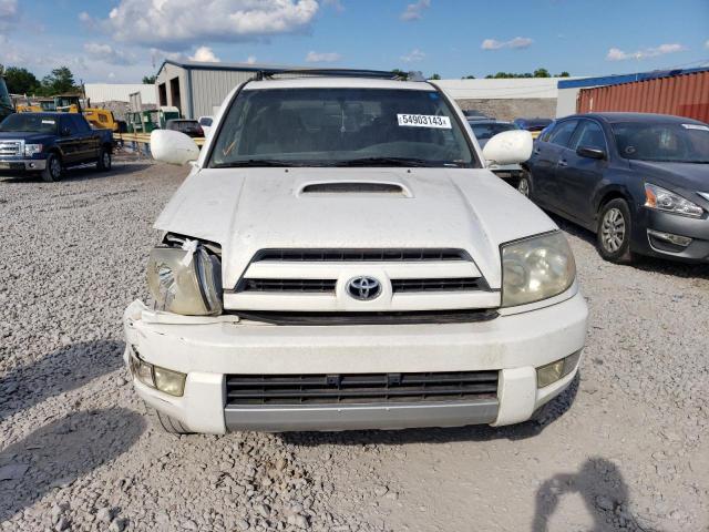 JTEZU14RX40017920 - 2004 TOYOTA 4RUNNER SR5 WHITE photo 5