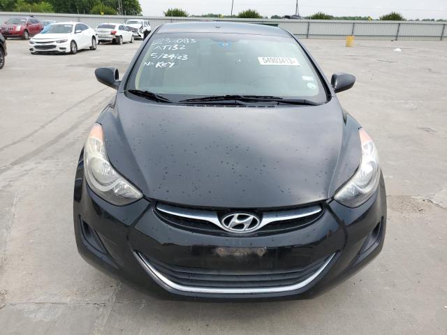 KMHDH4AE7DU837317 - 2013 HYUNDAI ELANTRA GLS BLACK photo 5