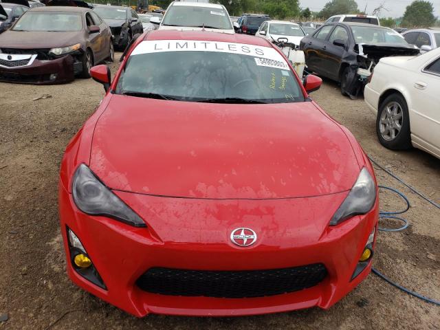 JF1ZNAA13D1730240 - 2013 TOYOTA SCION FR-S წითელი ფოტო 5