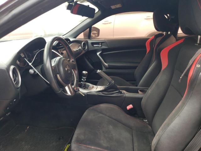 JF1ZNAA13D1730240 - 2013 TOYOTA SCION FR-S წითელი ფოტო 7