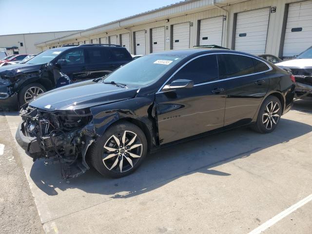 1G1ZG5ST3MF043606 - 2021 CHEVROLET MALIBU RS BLACK photo 1