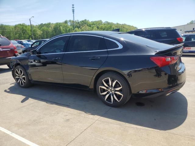 1G1ZG5ST3MF043606 - 2021 CHEVROLET MALIBU RS BLACK photo 2