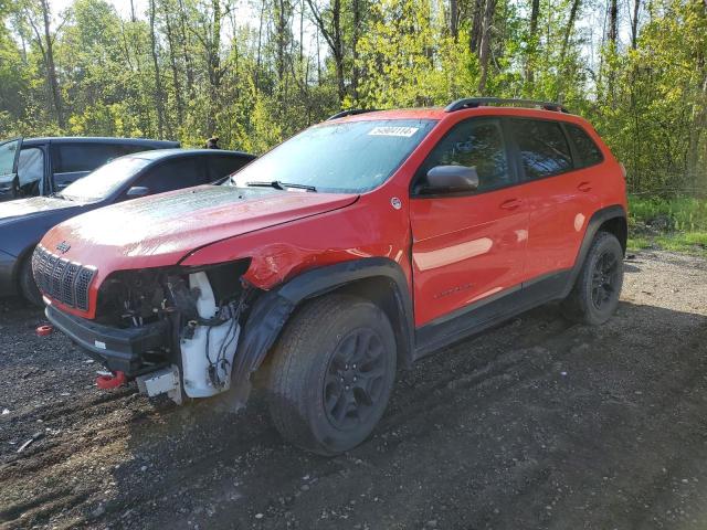 1C4PJMBX7KD346037 - 2019 JEEP CHEROKEE TRAILHAWK RED photo 1