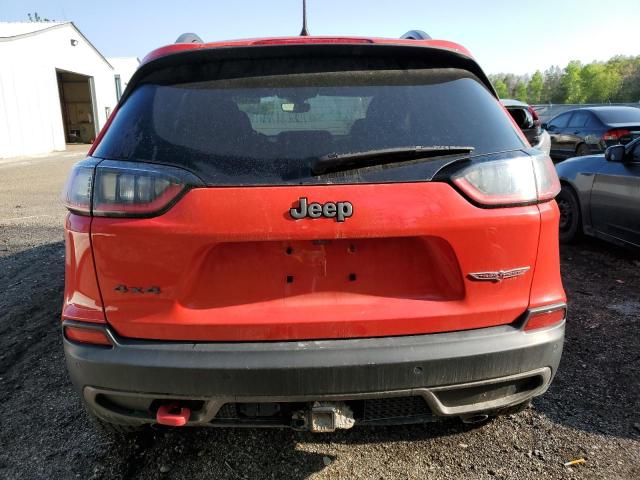 1C4PJMBX7KD346037 - 2019 JEEP CHEROKEE TRAILHAWK RED photo 6