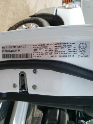 3C6UR5JL6NG357769 - 2022 RAM 2500 BIG HORN/LONE STAR WHITE photo 13