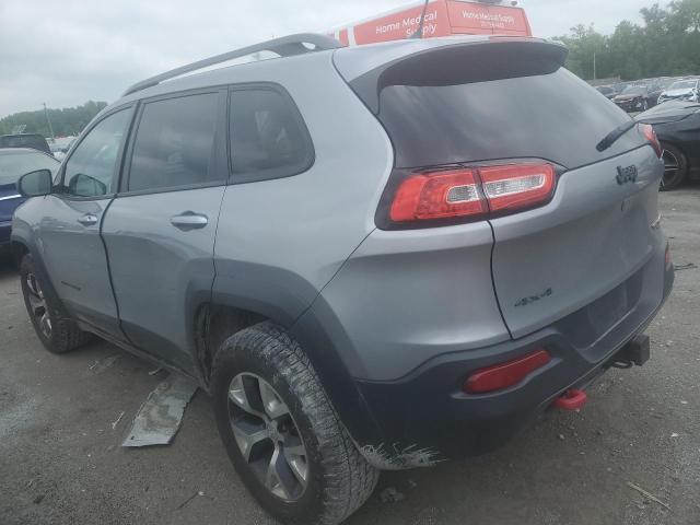 1C4PJMBSXFW624024 - 2015 JEEP CHEROKEE TRAILHAWK SILVER photo 2