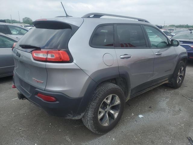 1C4PJMBSXFW624024 - 2015 JEEP CHEROKEE TRAILHAWK 银色 照片 3