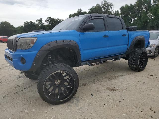 5TEJU62N28Z521754 - 2008 TOYOTA TACOMA DOUBLE CAB PRERUNNER BLUE photo 1