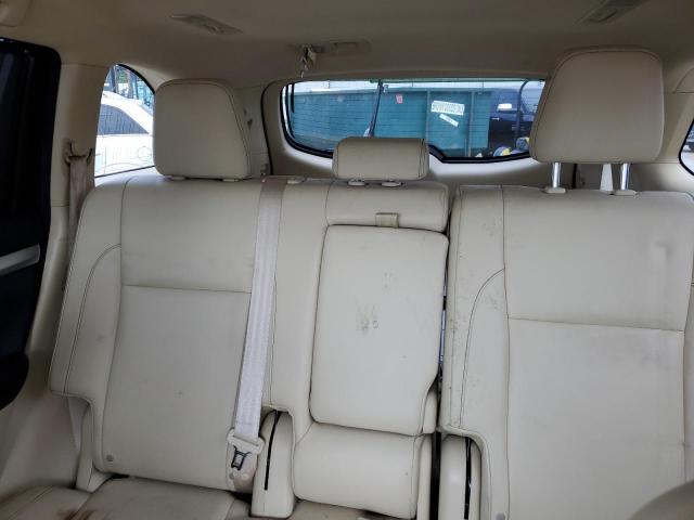 5TDJKRFH7ES056103 - 2014 TOYOTA HIGHLANDER XLE WHITE photo 10