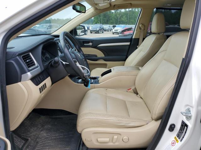 5TDJKRFH7ES056103 - 2014 TOYOTA HIGHLANDER XLE WHITE photo 7