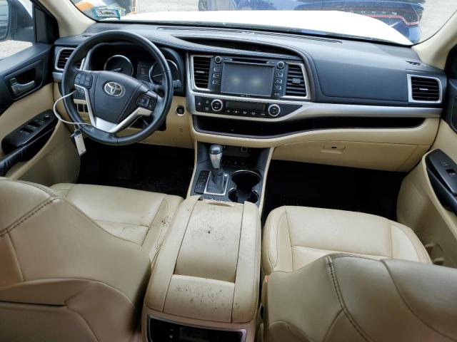 5TDJKRFH7ES056103 - 2014 TOYOTA HIGHLANDER XLE WHITE photo 8