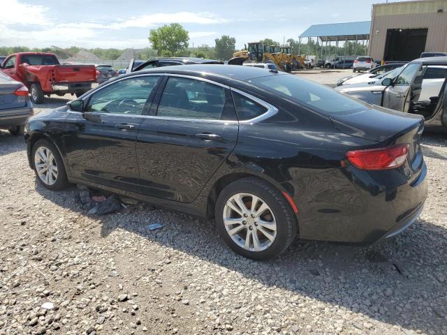 1C3CCCAB9FN664299 - 2015 CHRYSLER 200 LIMITED BLACK photo 2