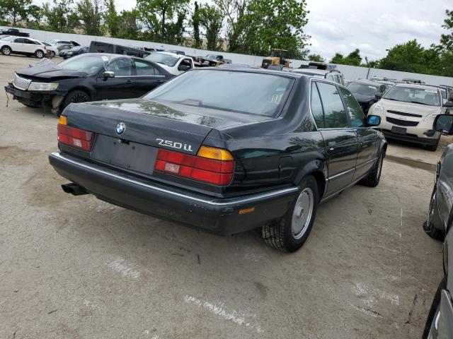 WBAGC8311K3056181 - 1989 BMW 750 IL BLACK photo 3