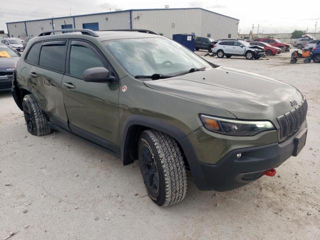 1C4PJMBX6MD137245 - 2021 JEEP CHEROKEE TRAILHAWK GREEN photo 4
