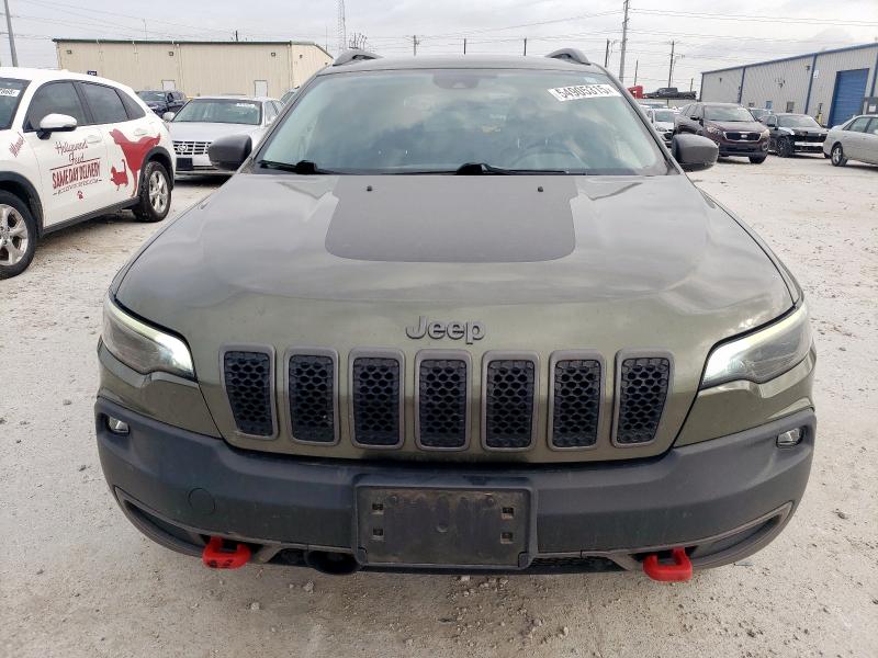 1C4PJMBX6MD137245 - 2021 JEEP CHEROKEE TRAILHAWK GREEN photo 5