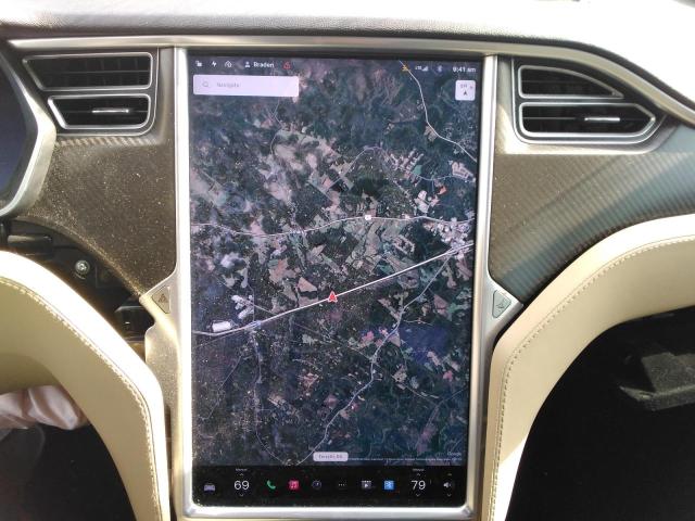 5YJSA1H14EFP48946 - 2014 TESLA MODEL S BLUE photo 12