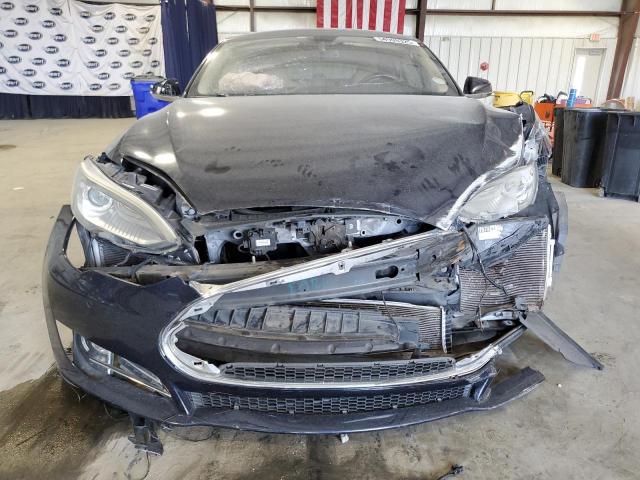 5YJSA1H14EFP48946 - 2014 TESLA MODEL S BLUE photo 5