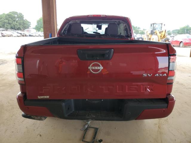 1N6ED1EK1NN655124 - 2022 NISSAN FRONTIER S RED photo 6