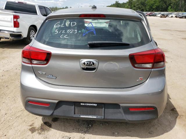 3KPA25AD9ME382488 - 2021 KIA RIO S SILVER photo 6