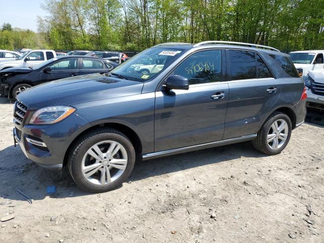 4JGDA5HB6DA205366 - 2013 MERCEDES-BENZ ML 350 4MATIC GRAY photo 1