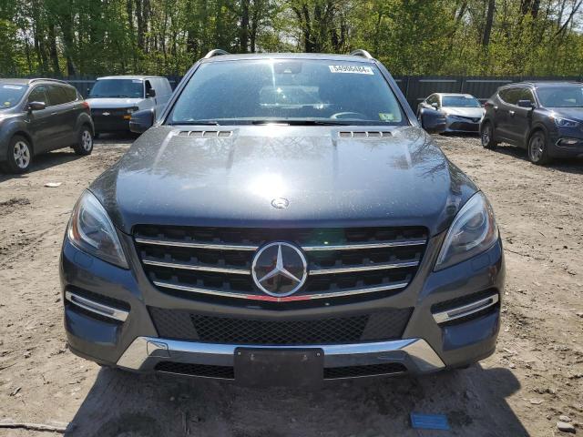 4JGDA5HB6DA205366 - 2013 MERCEDES-BENZ ML 350 4MATIC GRAY photo 5