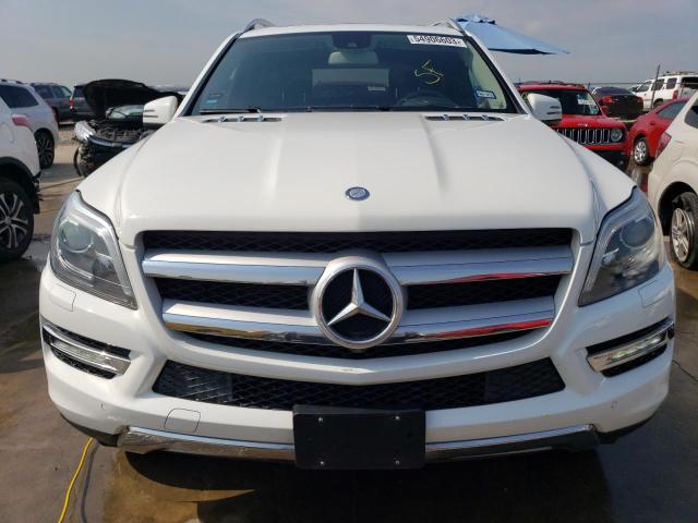 4JGDF6EE8GA702431 - 2016 MERCEDES-BENZ GL 450 4MATIC WHITE photo 5