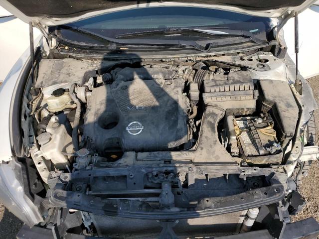 1N4AA5AP1EC915235 - 2014 NISSAN MAXIMA S WHITE photo 11