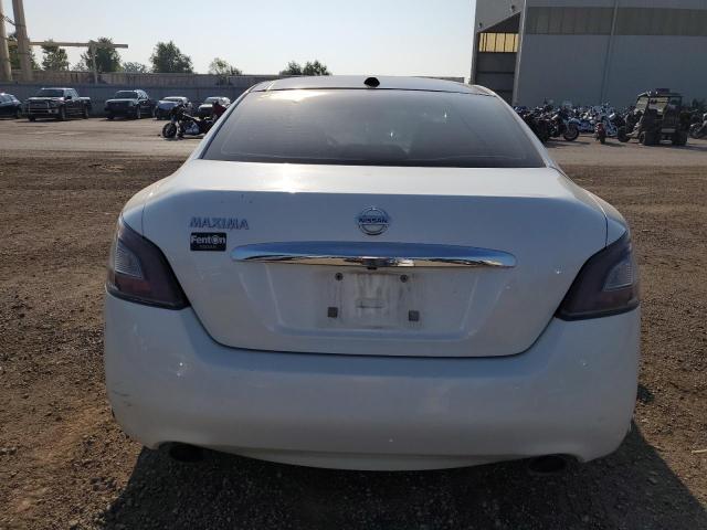 1N4AA5AP1EC915235 - 2014 NISSAN MAXIMA S WHITE photo 6