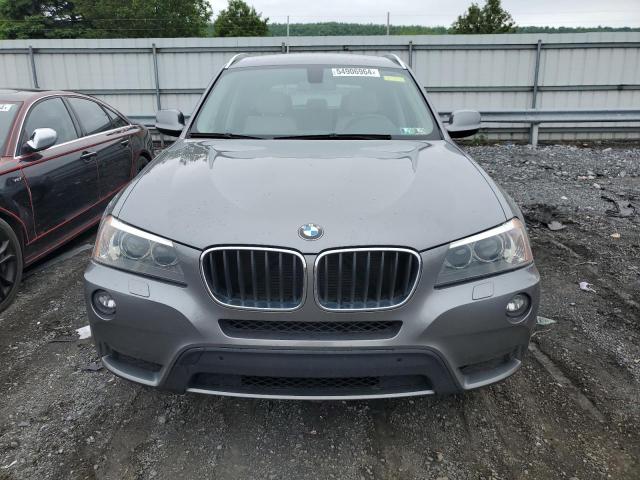 5UXWX9C57D0A08203 - 2013 BMW X3 XDRIVE28I GRAY photo 5