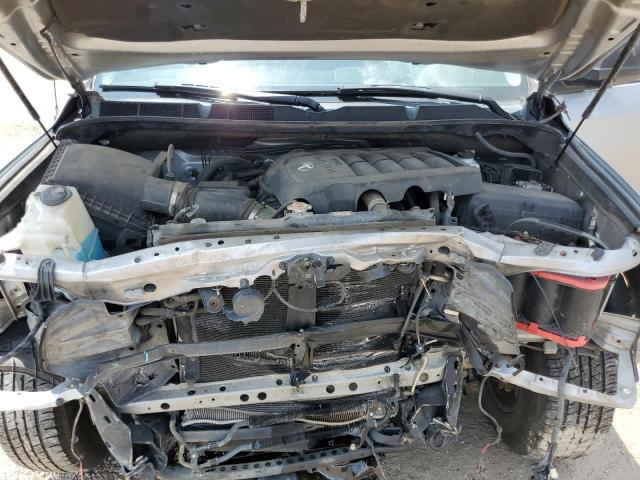 5TFTY5F1XJX009817 - 2018 TOYOTA TUNDRA DOUBLE CAB SR/SR5 SILVER photo 11