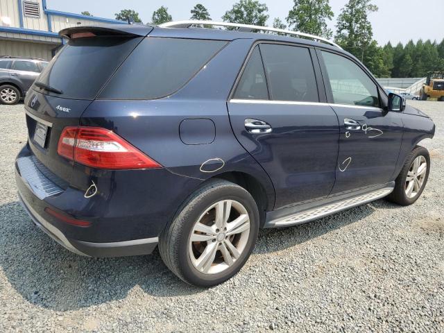 4JGDA5HB8FA510743 - 2015 MERCEDES-BENZ ML 350 4MATIC BLUE photo 3