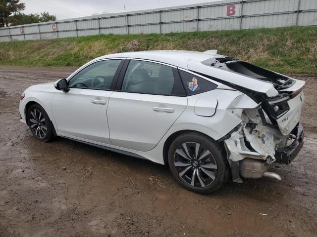 19XFL1H73RE007411 - 2024 HONDA CIVIC EXL WHITE photo 2