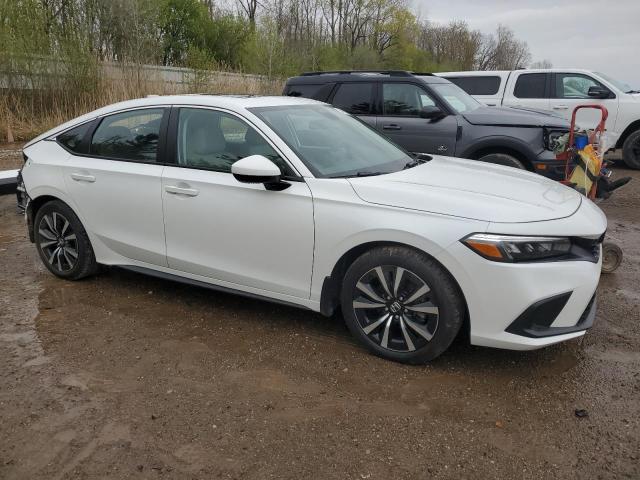 19XFL1H73RE007411 - 2024 HONDA CIVIC EXL WHITE photo 4