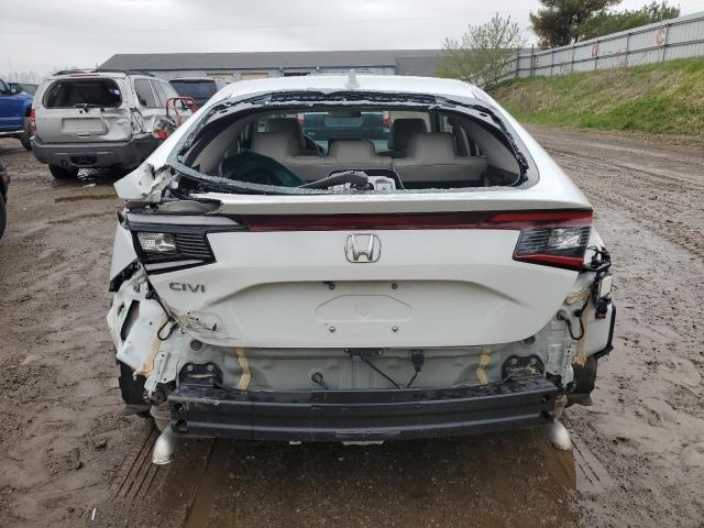 19XFL1H73RE007411 - 2024 HONDA CIVIC EXL WHITE photo 6