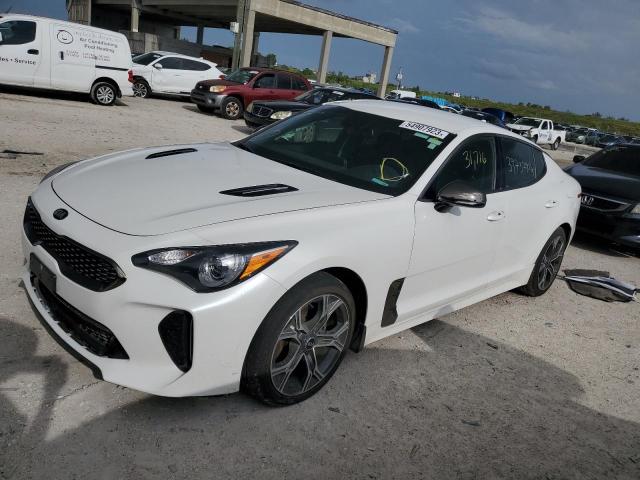 KNAE15LA4L6072757 - 2020 KIA STINGER WHITE photo 1