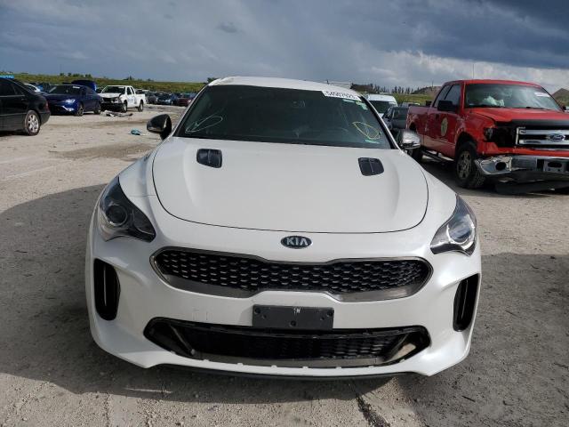 KNAE15LA4L6072757 - 2020 KIA STINGER WHITE photo 5