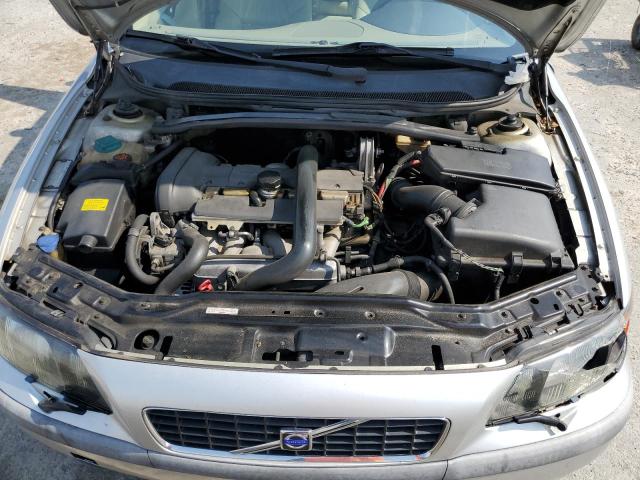 YV1RS58D012048040 - 2001 VOLVO S60 2.4T SILVER photo 11