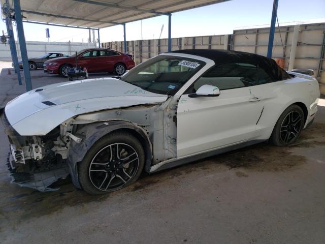 1FATP8UH6J5142435 - 2018 FORD MUSTANG WHITE photo 1