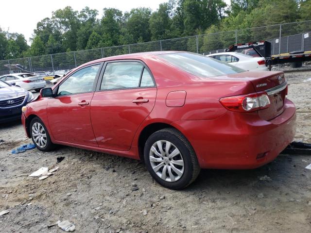 2T1BU4EE2CC788489 - 2012 TOYOTA CAROLA BASE RED photo 2