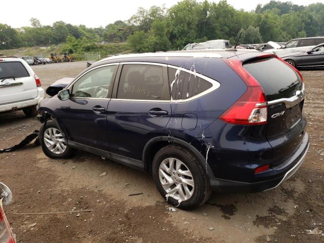 2HKRM4H71FH656031 - 2015 HONDA CR-V EXL BLUE photo 2