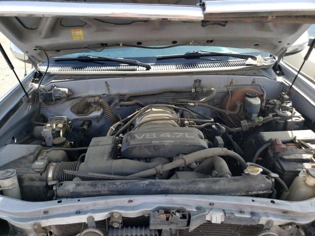 5TBRT3410YS002755 - 2000 TOYOTA TUNDRA ACCESS CAB 银色 照片 11