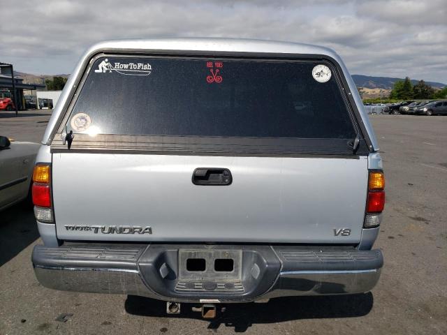 5TBRT3410YS002755 - 2000 TOYOTA TUNDRA ACCESS CAB SILVER photo 6