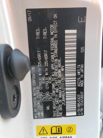 JTJBARBZ4J2151125 - 2018 LEXUS NX 300 BASE თეთრი ფოტო 13